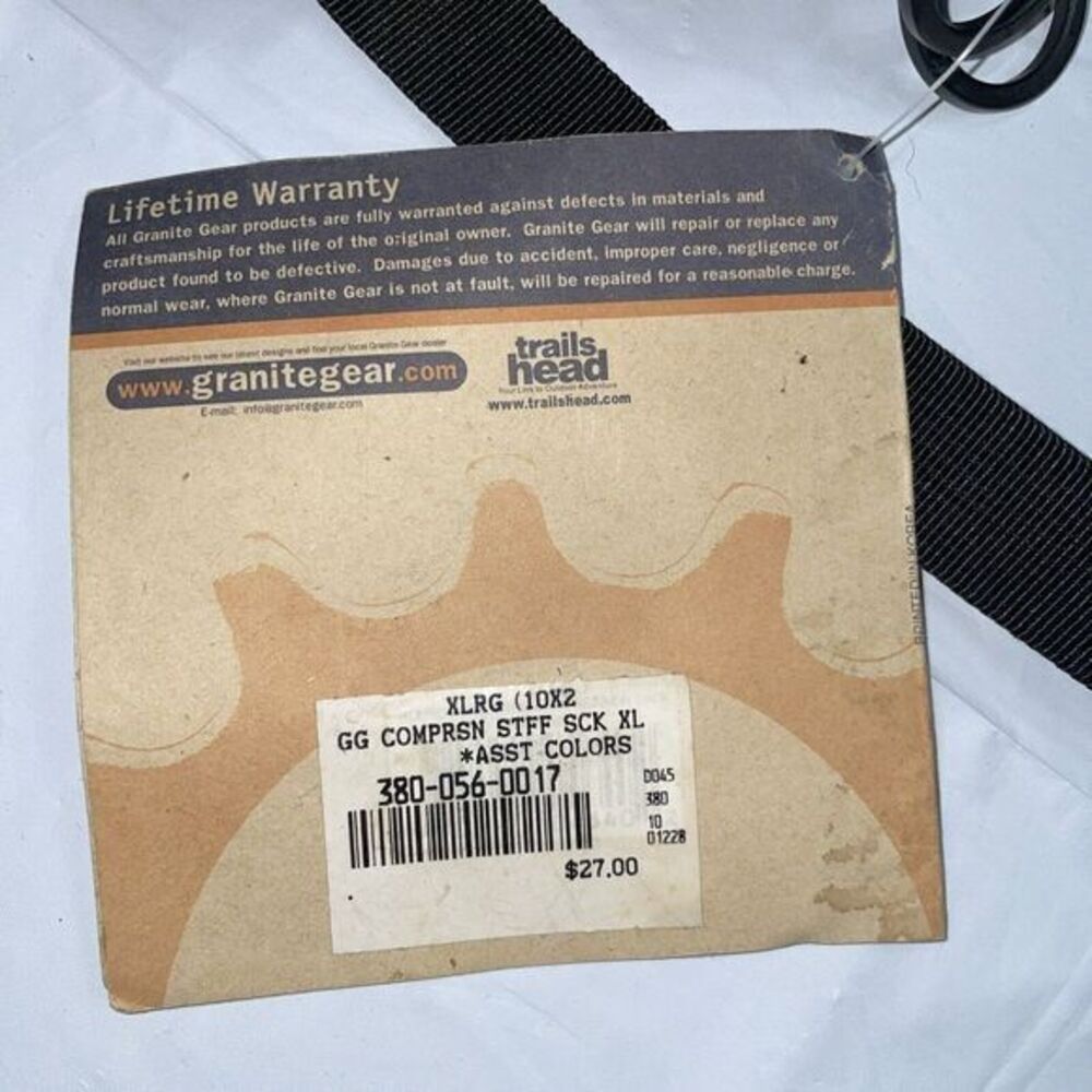 Granite Gear Rock Solid Compression Stuff Sack Re… - image 2